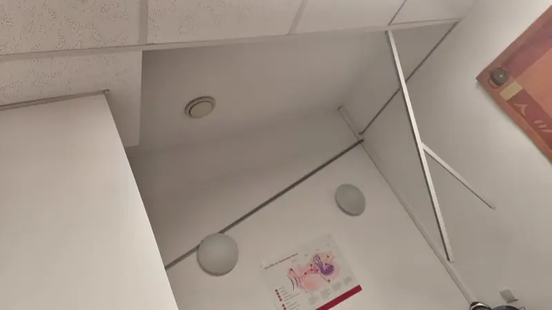 Decke renovieren Nachher